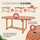 thumbnail of Casaria Vanamo Gartentisch Witterungsbeständig