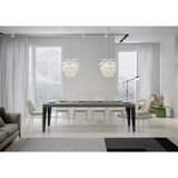 thumbnail of Itamoby Tavolo allungabile 90x180/440 cm Flame Premium cemento telaio Antracite