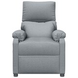 thumbnail of vidaXL Massagesessel Elektrisch Hellgrau Stoff
