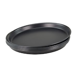thumbnail of 5 Stück Pizzablech rund aus Blaublech Ø 26cm schwere Profiqualität