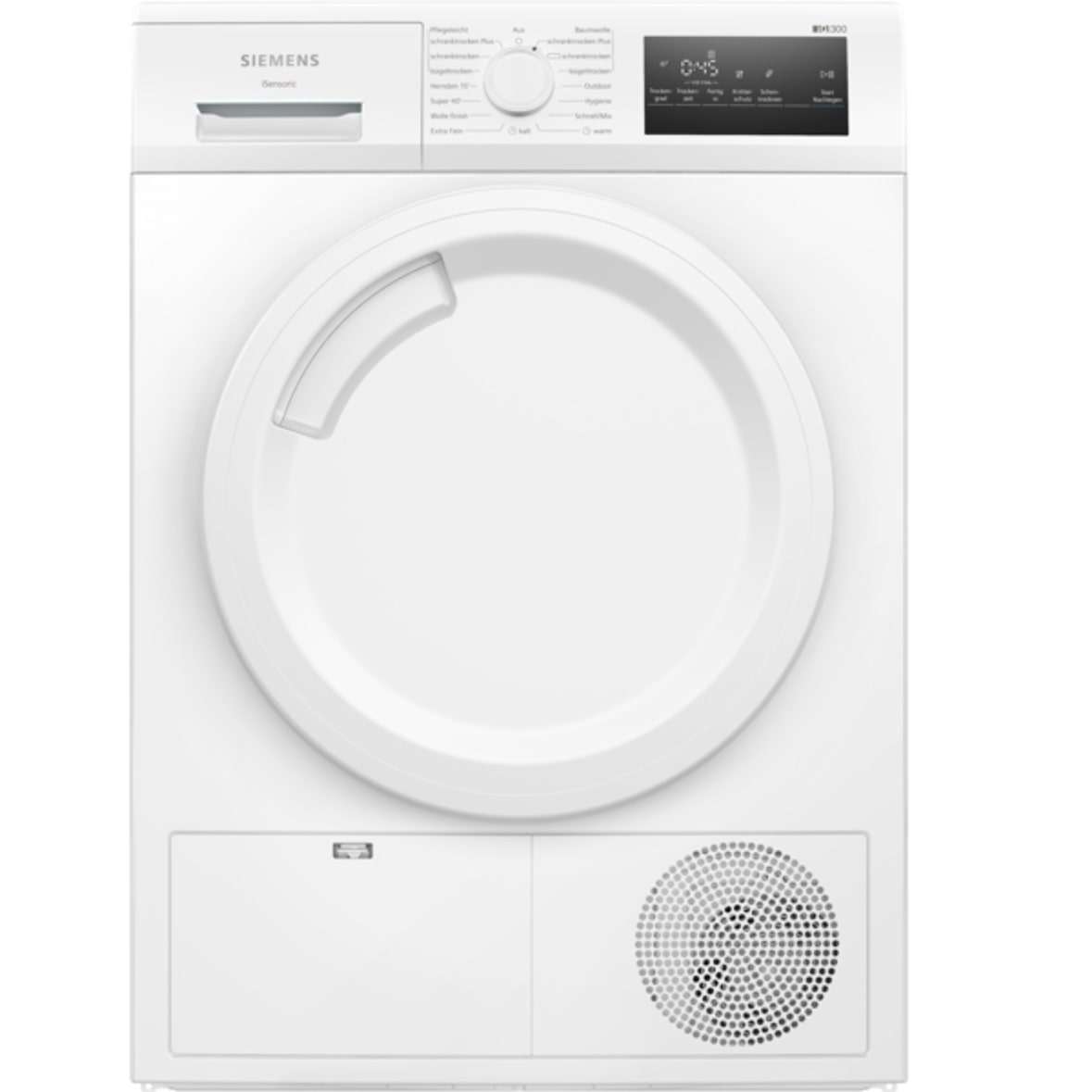 Siemens iQ300, Kondensations-Trockner, 8 kg WT43N203