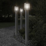 thumbnail of Helloshop26 - Stehleuchte für den Außenbereich mit silbernem Ausgang 110 cm Edelstahl Silber 02_0042532