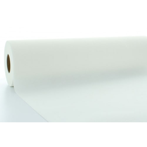 Mank Tischdeckenrolle Airlaid Weiß, 120 cm x 25 m , 1 Stück - Tischtuch stoffähnlich