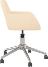 thumbnail of vidaXL Esszimmerstühle 2 Stk. Drehbar Creme Stoff