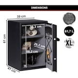 thumbnail of Coffre-Fort Haute Sécurité -   - T6-331ML - Combinaison Électronique - Large 61,7 Litres MASTER LOCK