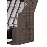 thumbnail of Strandkorb deVries PURE® Wave XL - PE grey - Dessin 435