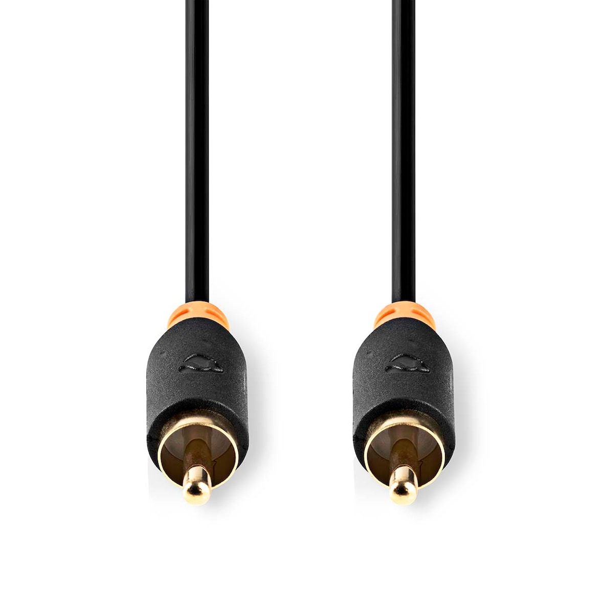 Nedis Digital-Audio-Kabel - RCA - RCA - Vergoldet - 2.00 m - Rund - PVC - Anthrazit - Box