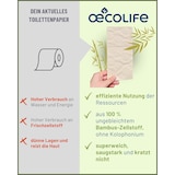 thumbnail of Toilettenpapier BAMBUS, 56 Rollen à 150 Blatt, 3-lagig, superweich, von Dermatest geprüft