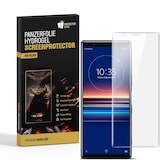 thumbnail of 6x Hydropanzerglas für Sony Xperis 5 HD KLAR FLEXIBLER Displayschutz Schutzglas Hydrogelglas Displayglas Glasfolie Hybridschutzglas
