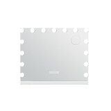 thumbnail of COSTWAY Hollywood Spiegel mit Beleuchtung, 10x Vergrößerung, Make-up Spiegel mit 15 dimmbaren LED-Lichtern