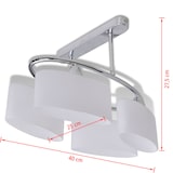 thumbnail of Beleuchtung Decken Leuchte Lampe  Deckenlampe 4 x E14