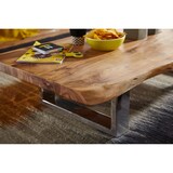 thumbnail of Couchtisch FineBuy Akazie Wohnzimmertisch Holz Massiv Sofatisch Baumkante Groß