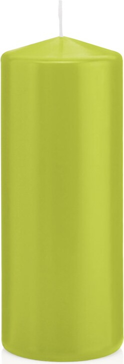 Stumpenkerzen Apfelgrün Ø 58 x 120 mm, 16 Stück