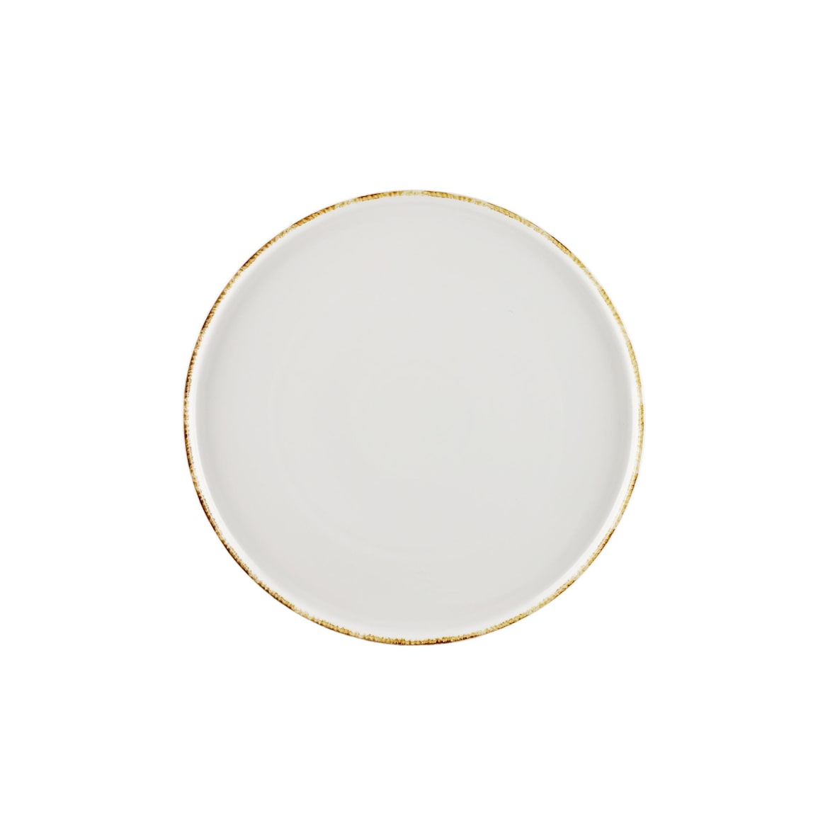 METRO Professional Teller flach Ateo, Porzellan, Ø 28 cm, beige, 4 Stück