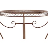 thumbnail of Mesa de jardin Sheela Marrón antiguo