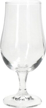 thumbnail of 6x Hook Pilsglas 350ml mit Fuß Biergläser klar 0,35L aus Glas Biertulpe Party