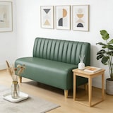 thumbnail of Gastro Sitzbank Diner Sofa – gepolsterte Restaurant Bank für Café, Bar & Hotel – Grün 【KZ9958】