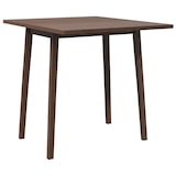thumbnail of Table à manger marron bois massif et caoutchouc Modèle Helios Essence Élite