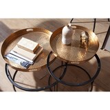 thumbnail of Beistelltisch FineBuy Sofatisch Set Metall Tabletttisch Couchtisch Tisch Rund