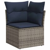 thumbnail of vidaXL 9-tlg. Garten-Sofagarnitur mit Kissen Braun Poly Rattan Akazie