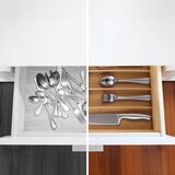 thumbnail of Relaxdays Besteckkasten, 6 Fächer, Bambus, Schubladenkasten für Besteck & Küchenutensilien, HBT: 5 x 30,5 x 43 cm, natur