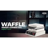 thumbnail of Ferro para waffles em aço combinado