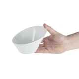 thumbnail of Olympia Whiteware ovale hellende kommen 13,3x15,4cm