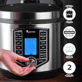 thumbnail of Masterpro - Heißluftfritteusen-Set mit 1500-W-6-Liter-Schnellkochtopf und Ölsprüher