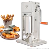 thumbnail of Beeketal Churros Maschine Churro Churrera Wurstfüller Wurstfüllmaschine 3 Liter
