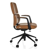 thumbnail of Chefsessel / Bürostuhl ATMOS DESIGNER Kunstleder camel hjh OFFICE
