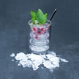 thumbnail of Intirilife Doppelwandiges Thermo Glas - Rillen Style - 190ml - Mundgeblasen isoliert für Latte Macchiato, als Teeglas oder Kaffeeglas mit Henkel