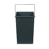 thumbnail of Hailo Inneneimer 1008879 dunkelgrau 15 Liter 230 x 220 x 350 mm mit Henkel