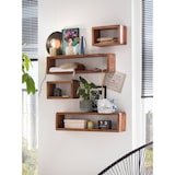 thumbnail of SIT Möbel Wandregal rechteckig | Mango-Holz massiv natur | B 80 x T 15 x H 20 cm | 19000-51 | Serie WANDREGAL