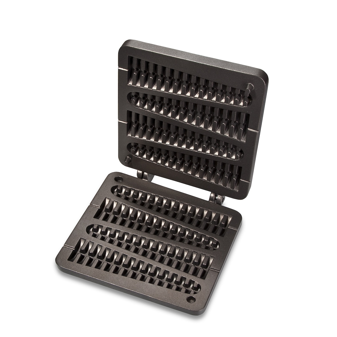 Neumärker - Backplatte Lolly Waffel für Backsystem I & II, 6 x 23 x 2,5 cm, Aluminium