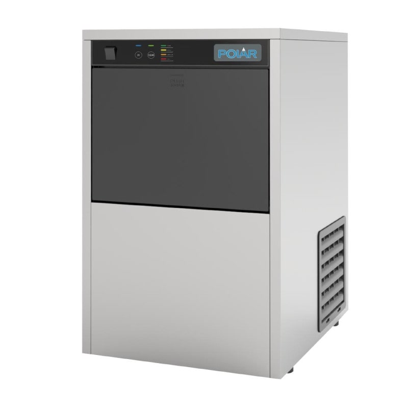 Theken-Eiswürfelbereiter U-Serie mit UVC 20 kg - Polar. Polar