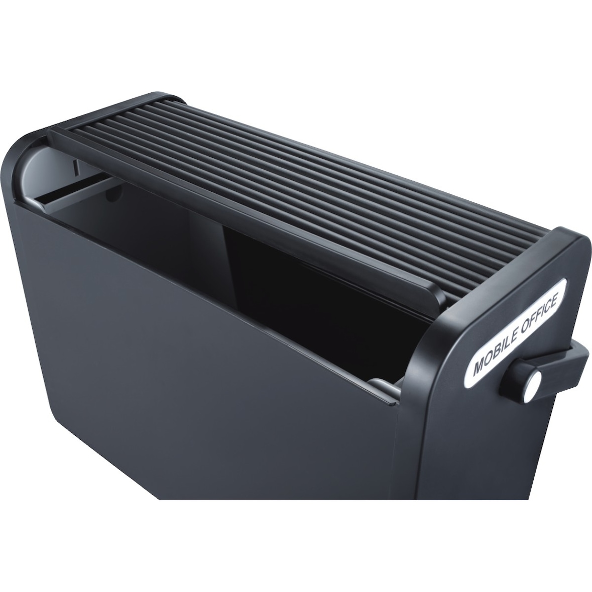 helit Hängebox H6110195 DIN A4 max. 25Mappen PS schwarz