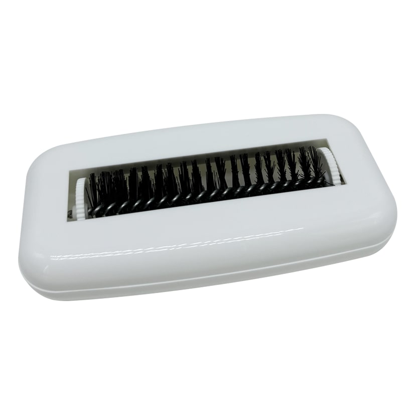 Eva ramasse-miettes brosse abs blanche 15x7,5cm eva