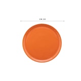 thumbnail of Napoli pizzabord 33 cm Saturnia oranje kleur, verpakking van 6