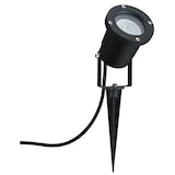 thumbnail of Paulmann Projecteur de jardin LED Lumière dorée favorable aux insectes IP65 rond 92mm 2200K 4,3W 320lm 230V 38° Noir Métal 94731