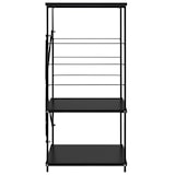 thumbnail of vidaXL Mikrowellenregal Schwarz 60×39,6×79,5 cm Holzwerkstoff