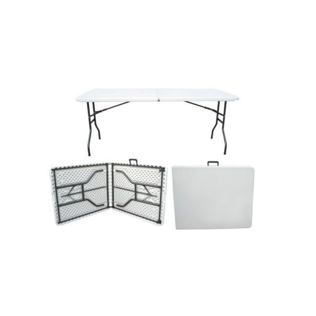 Mesa rectangular plegable catering 240 x 76 x 74 cm