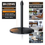 thumbnail of Brandson Standventilator mit Fernbedienung 50W, leise, Ventilator höhenverstellbar, 30° neigbar , 3 Geschwindigkeitsstufen, Oszillation ca. 90°