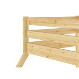 thumbnail of Doppel-Etagenbett 140x200 und 90x200 Erwachsenen-Stockbett Kiefer Zubehör wählbar V-60.19-09-14 ohne Zubehör