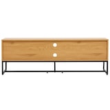 thumbnail of TV-Möbel Dekor Melamin 150 cm Holz und Schwarz