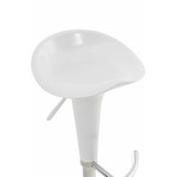 thumbnail of Banco de bar em sela branco