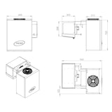thumbnail of Combisteel piggyback koelunits voor koelcellen met een volume van 9,1-13 m³