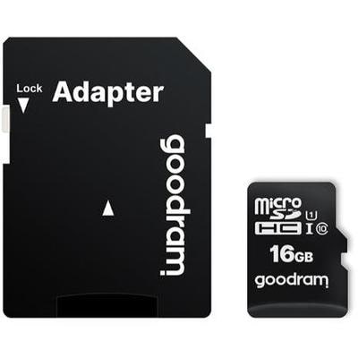 Tarjeta de memoria Micro SD 16GB MICRO CARD CL 10 UHS I + AD