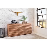 thumbnail of WOHNLING Sideboard Massivholz Akazie 160 cm Anrichte Schublade Kommode Schrank