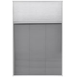 thumbnail of vidaXL Insektenschutz-Plissee für Fenster Jalousie Aluminium : Größe - 80 x 120 cm