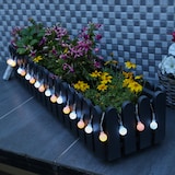 thumbnail of LED Deko Lichterkette Berry Mini Kugeln 50LED warmweiß kaltweiß L: 7,35m Timer